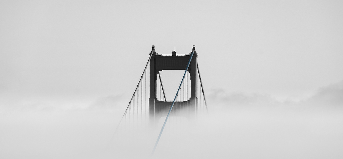 Top of Bridge over Clouds – design